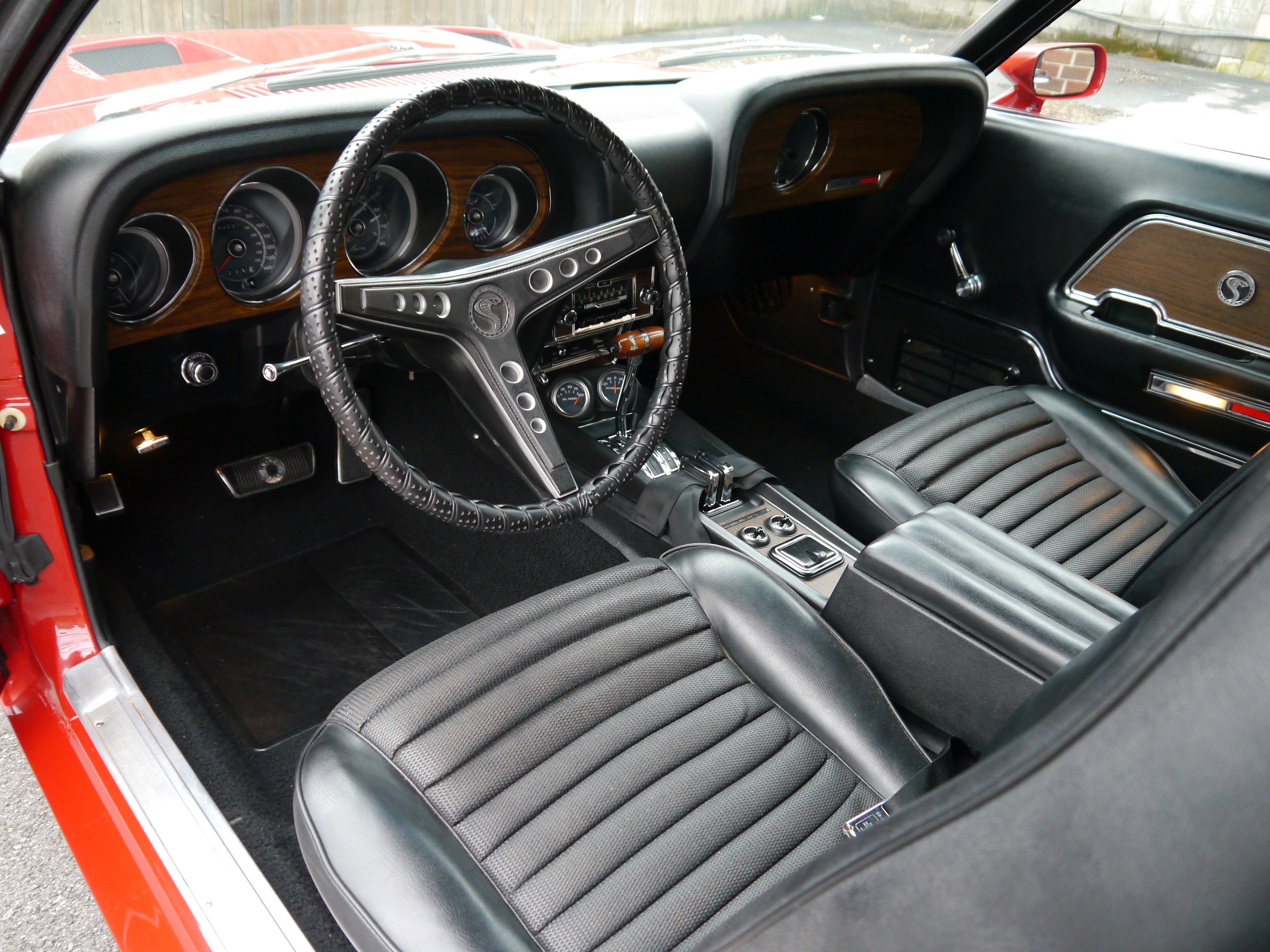 1969 ford mustang shelby gt interior