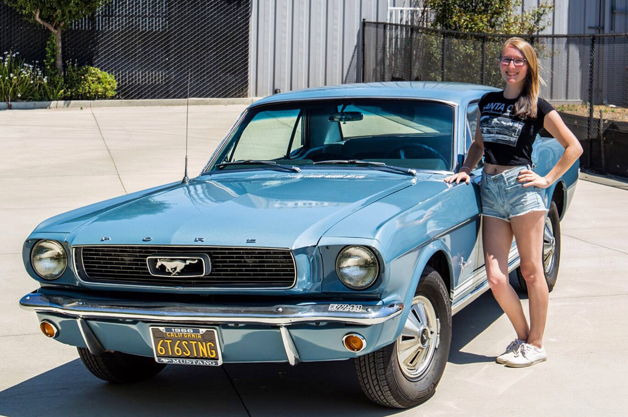 Mustang girl monday marissa burckhardt and her 1966 mustang coupe