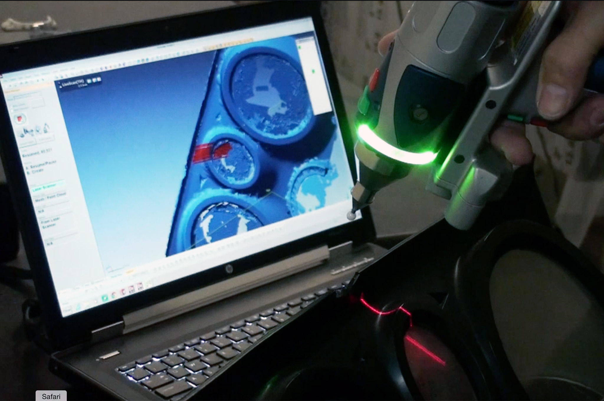 Faro Arm Edge 3d Scanner