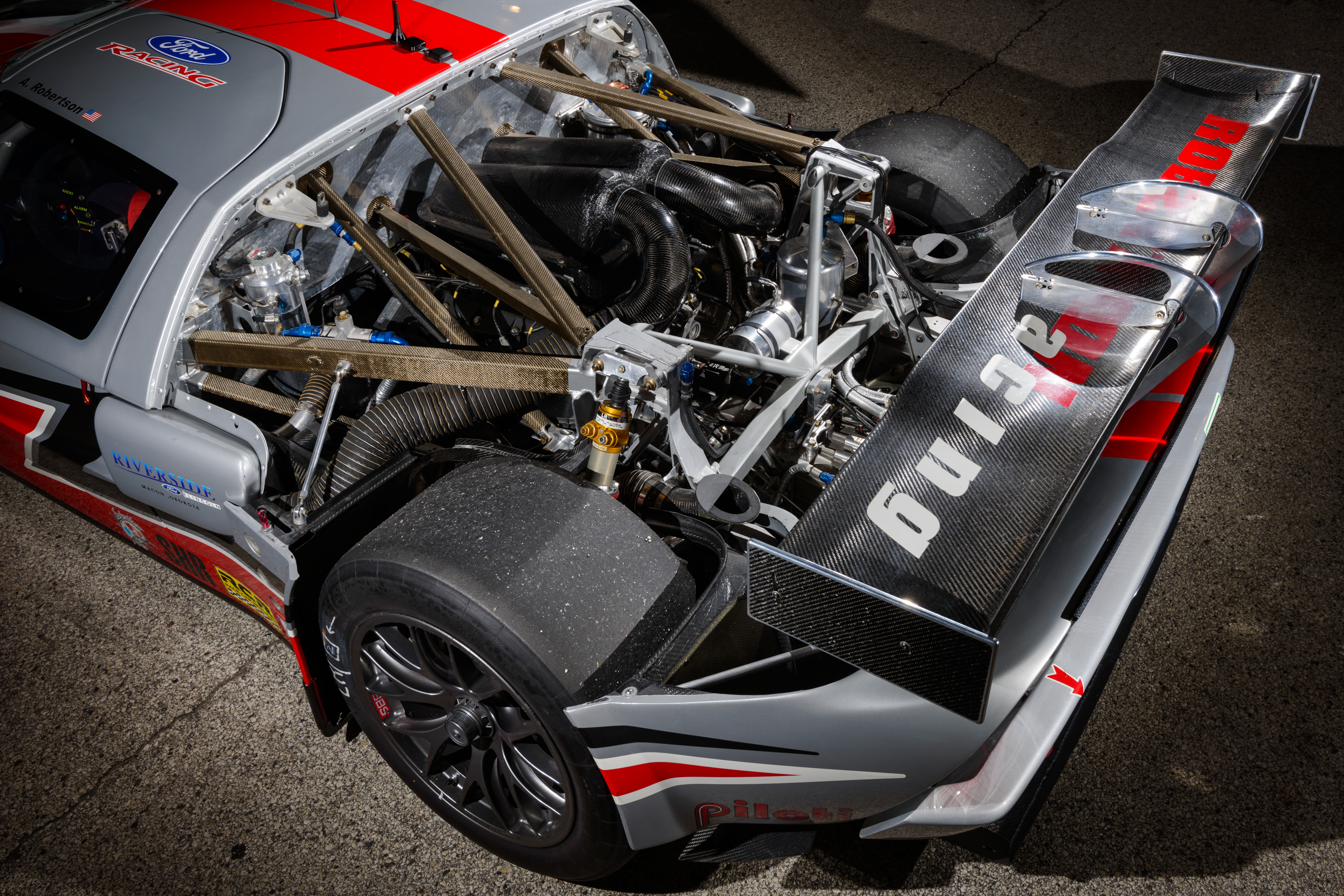 Ford Gt Super Car Engine Bay Photo 161361491 A Small American
