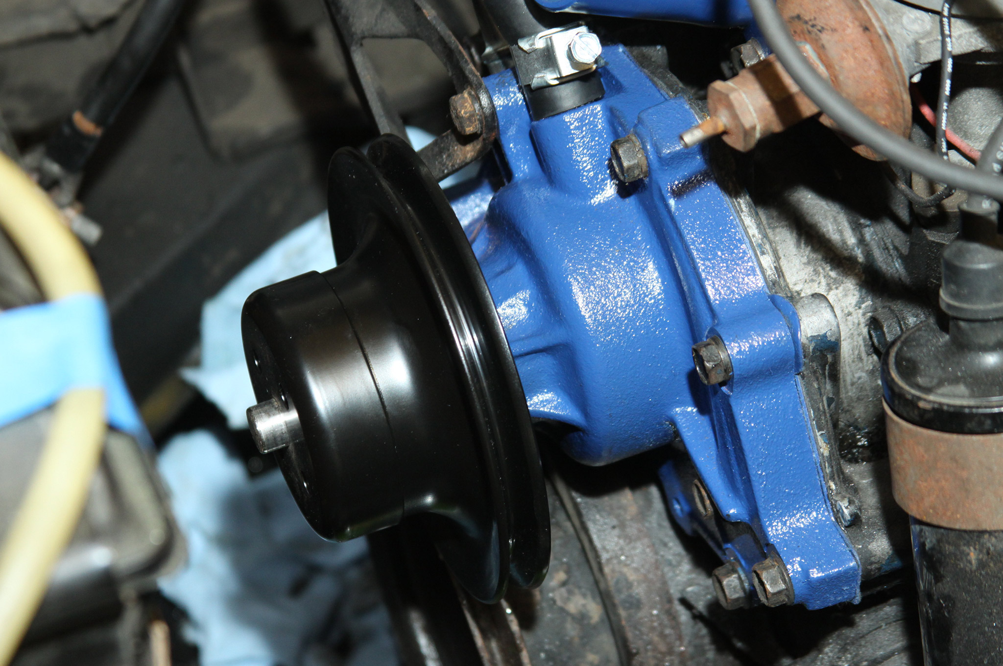 Mustang Water Pulley