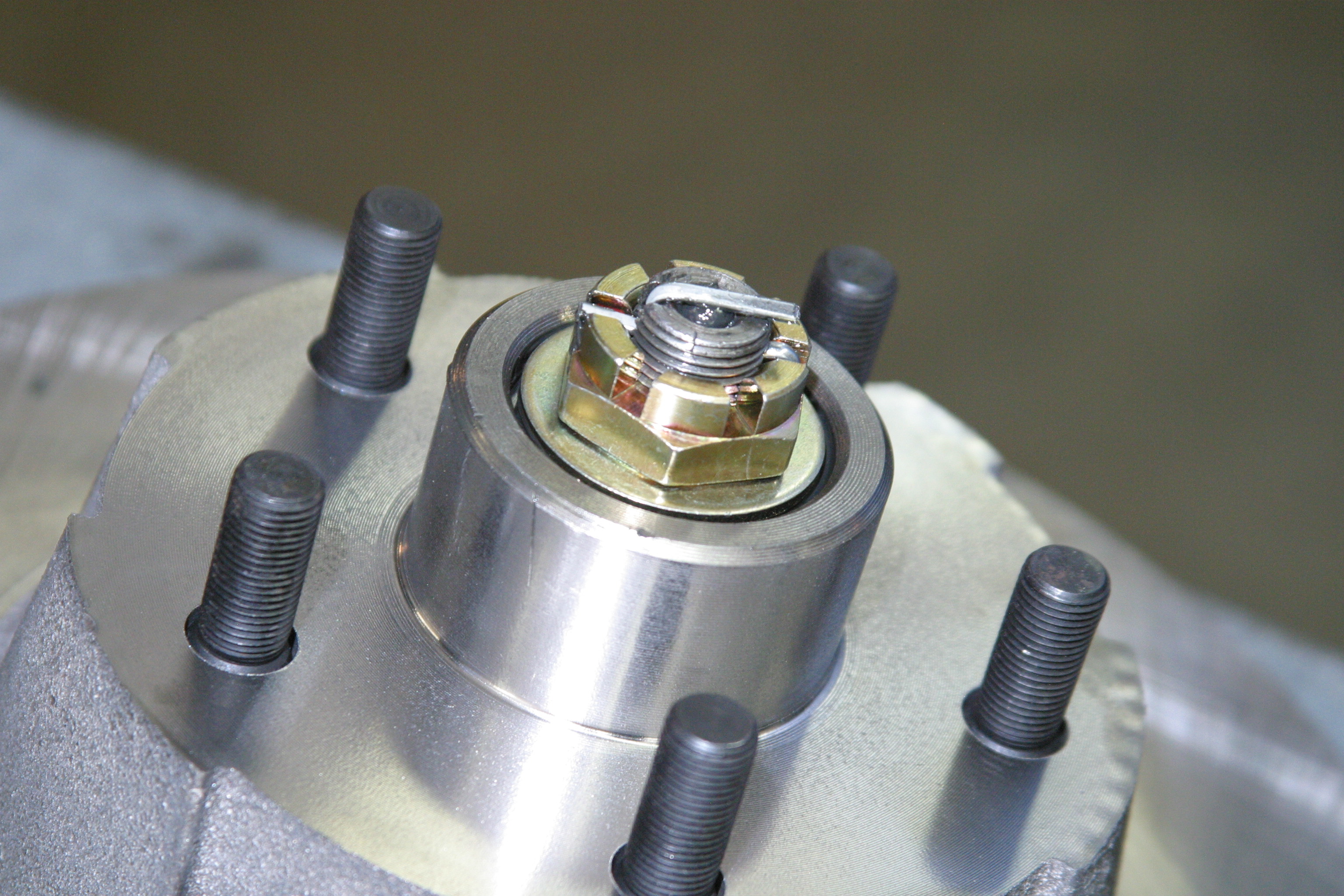 16 Spindle Castle Nut Photo 174284288 How To Convert a Classic