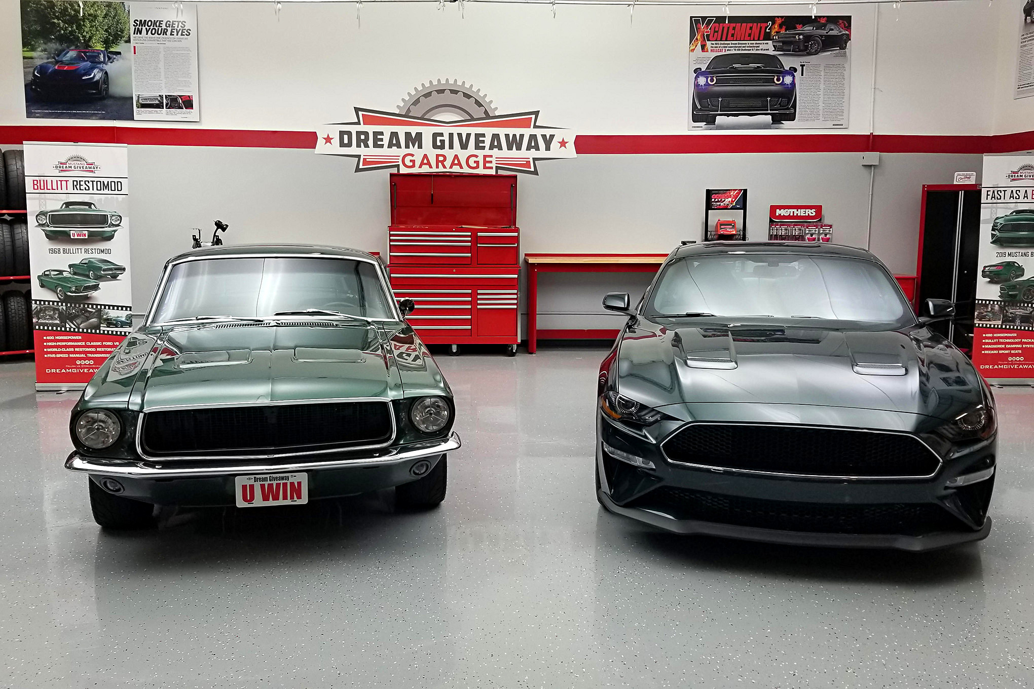01 Dream Giveaway Sweepstakes Bullitt Mustangs
