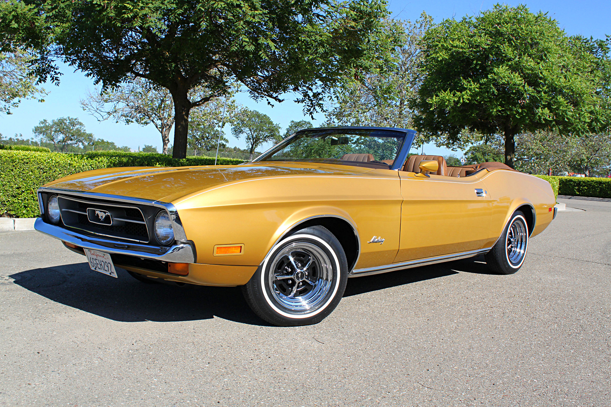 Golden Oddity Don Harris 1972 Mustang Convertible