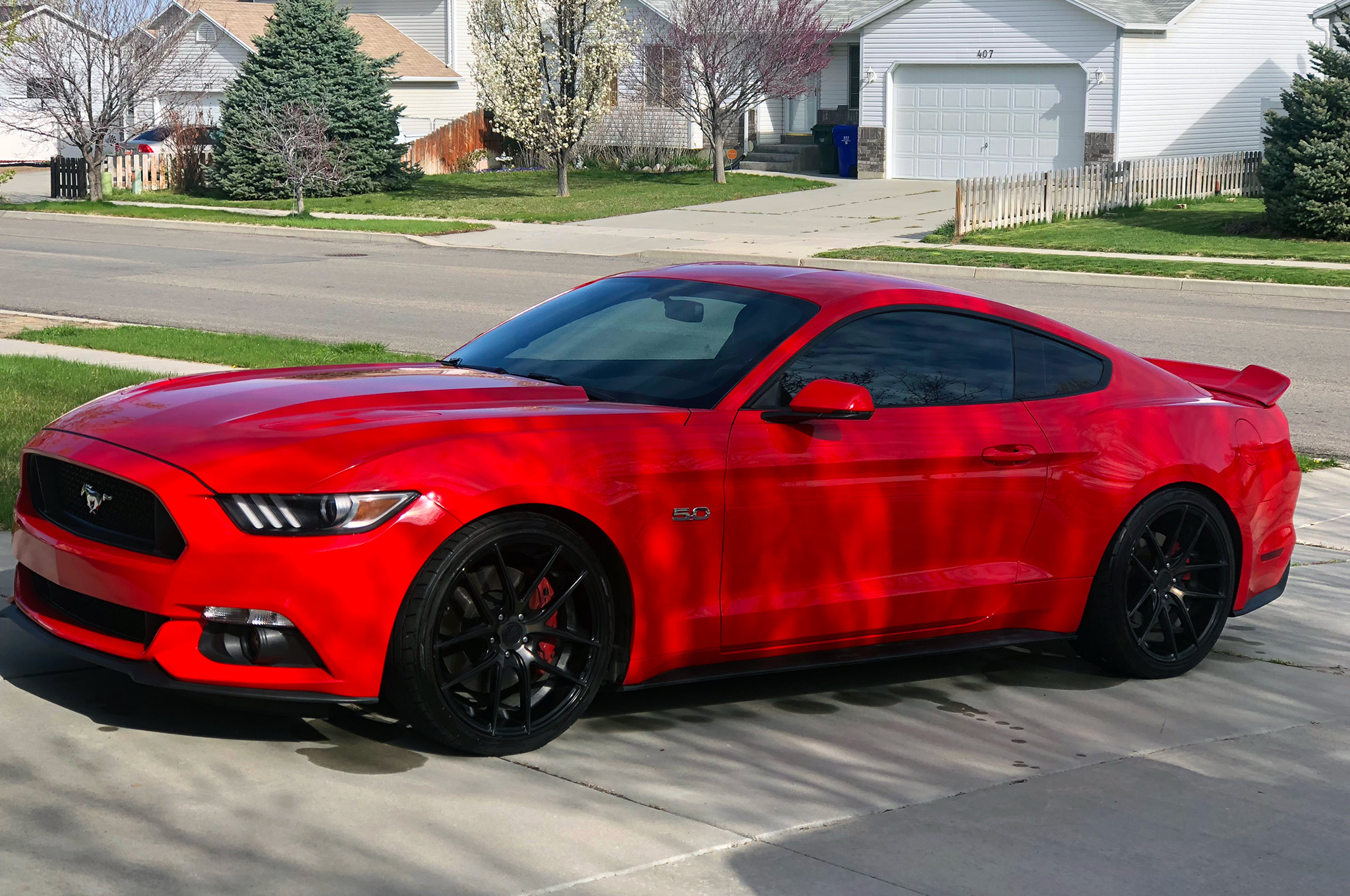 2014 Ford Mustang Gt Red