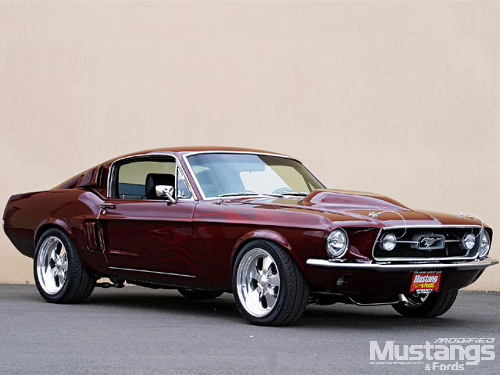 1967 ford mustang fastback fast track