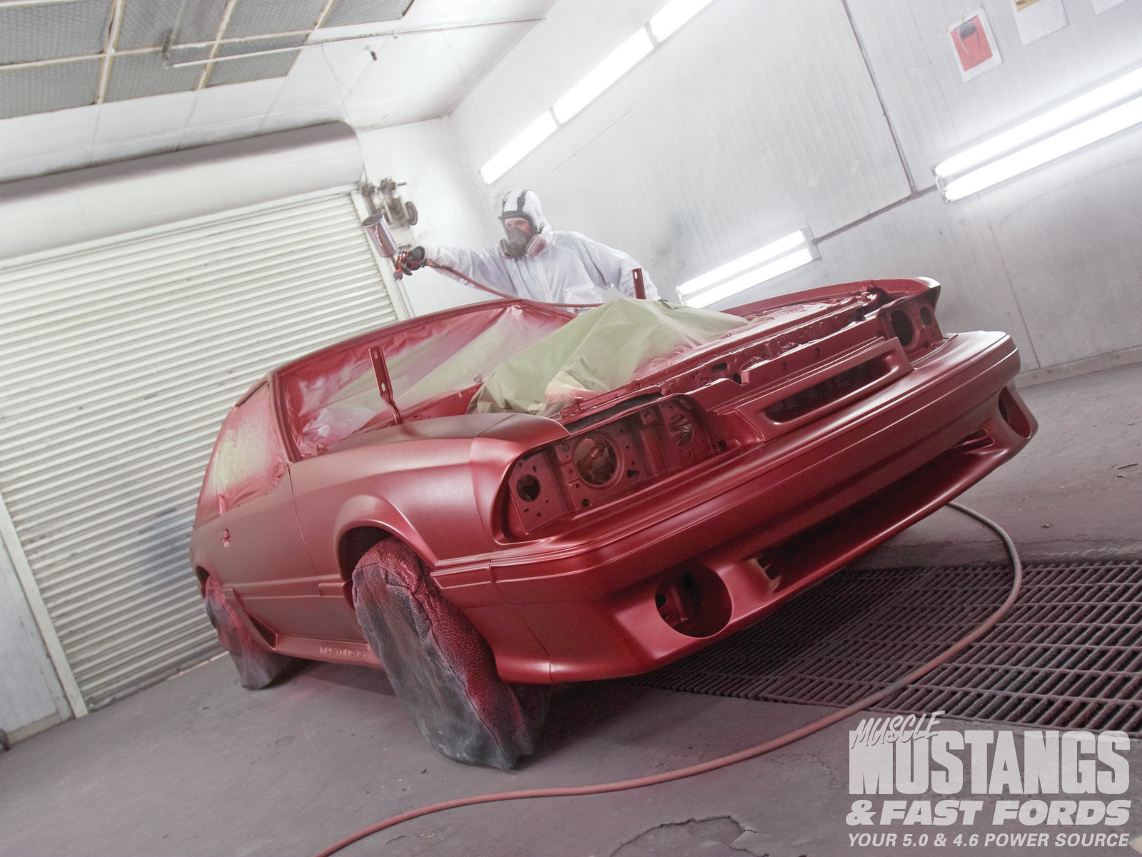 Fox Body Paint Job Return Of The Street Smart Windsor Muscle Mustang Fast Fords Magazine