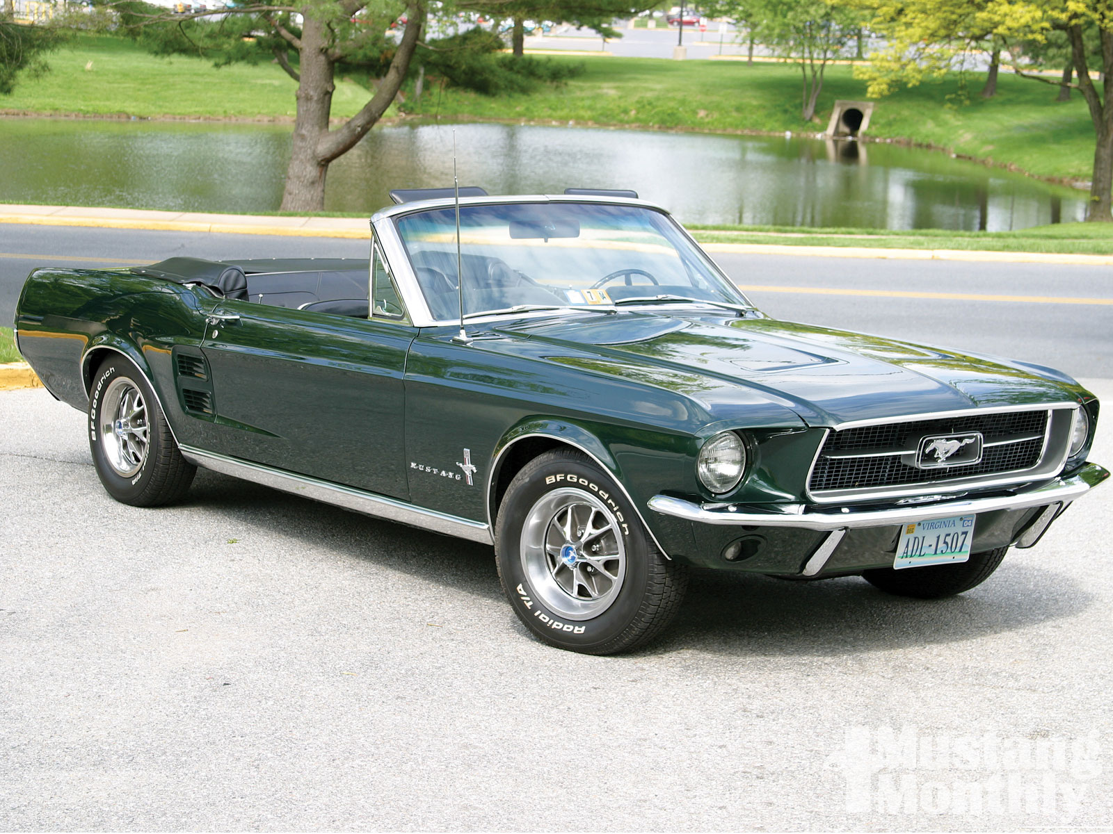 1967 Ford Mustang Convertible Red Monthly 1967 Ford Mustang Convertible Red