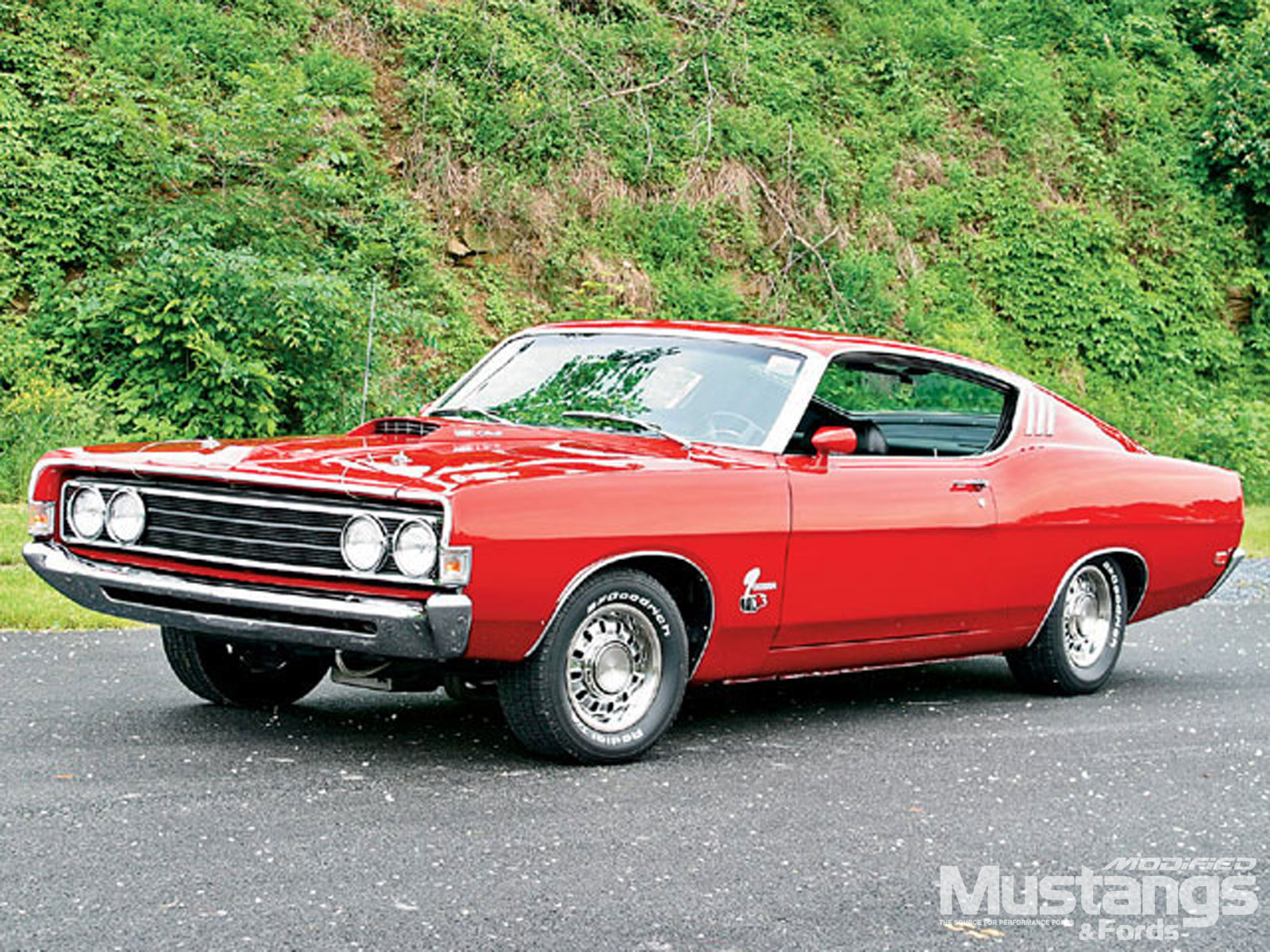 picture 1969 Fairlane 500 Fastback mustang 360
