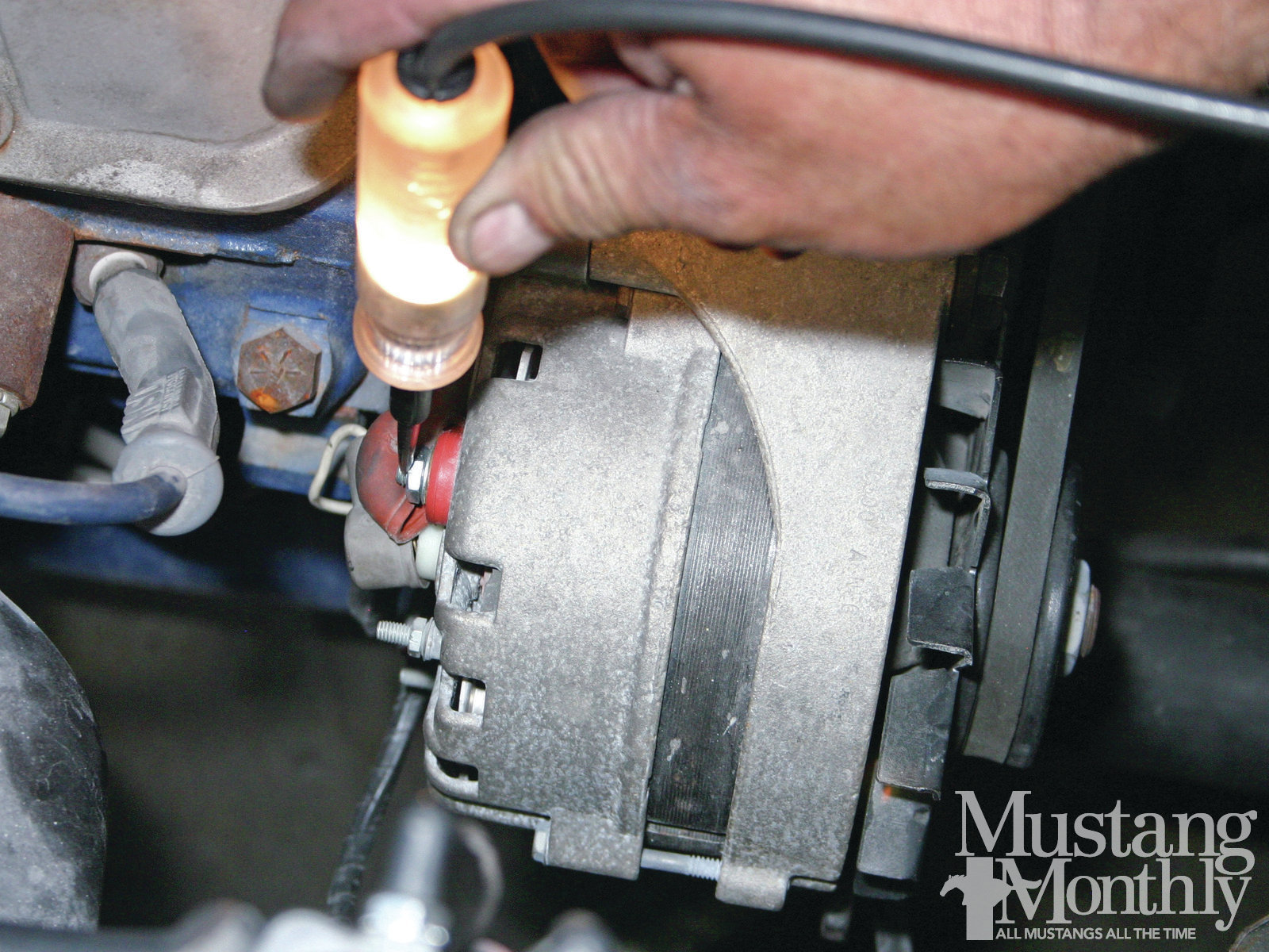 How To Troubleshoot Alternator Charging Systems Mustang Monthly Mump 1112 21 How To Troubleshoot Your Charging System