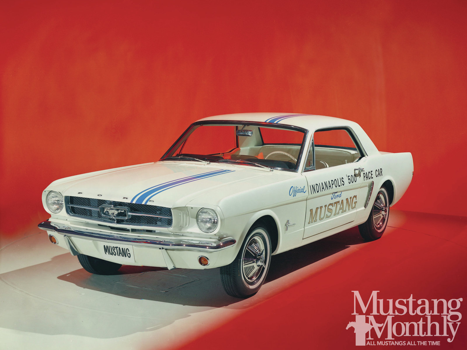 1965-1972 Mustang Chrome Stick on Letters Two Sets for Both Sides of Car