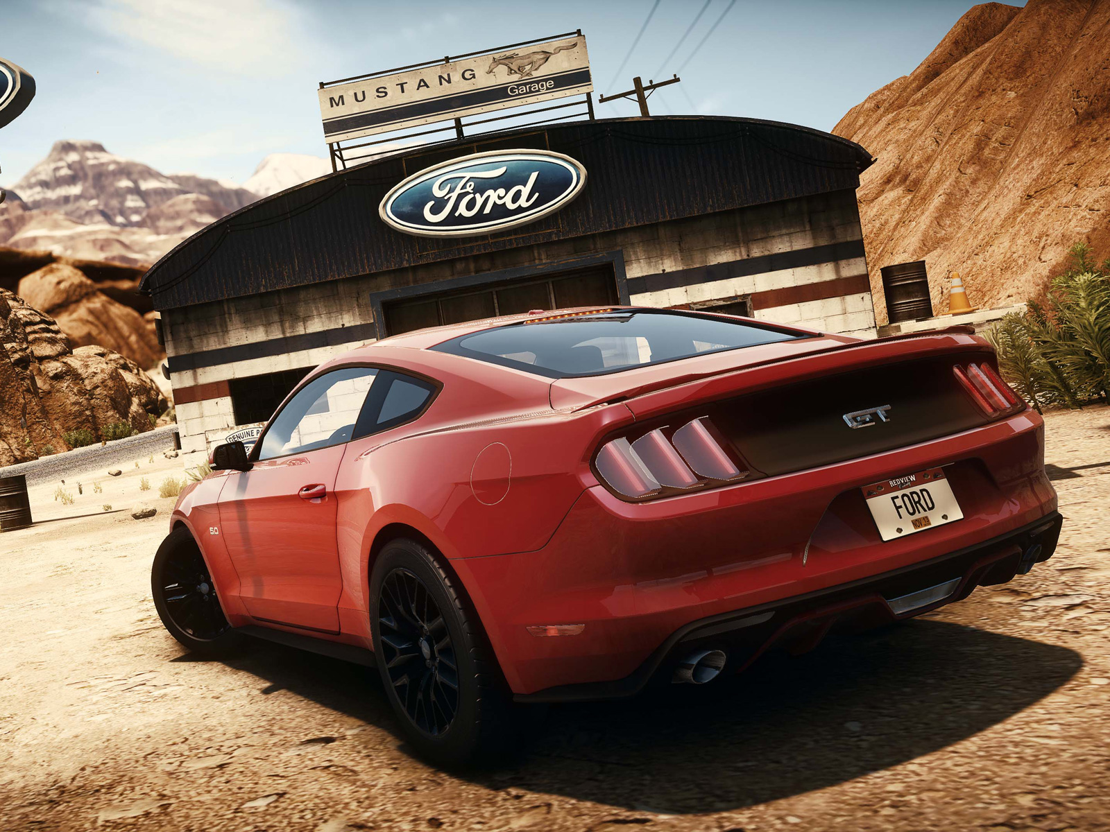 1312 2015 Ford Mustang Rear Need For Speed Rivals