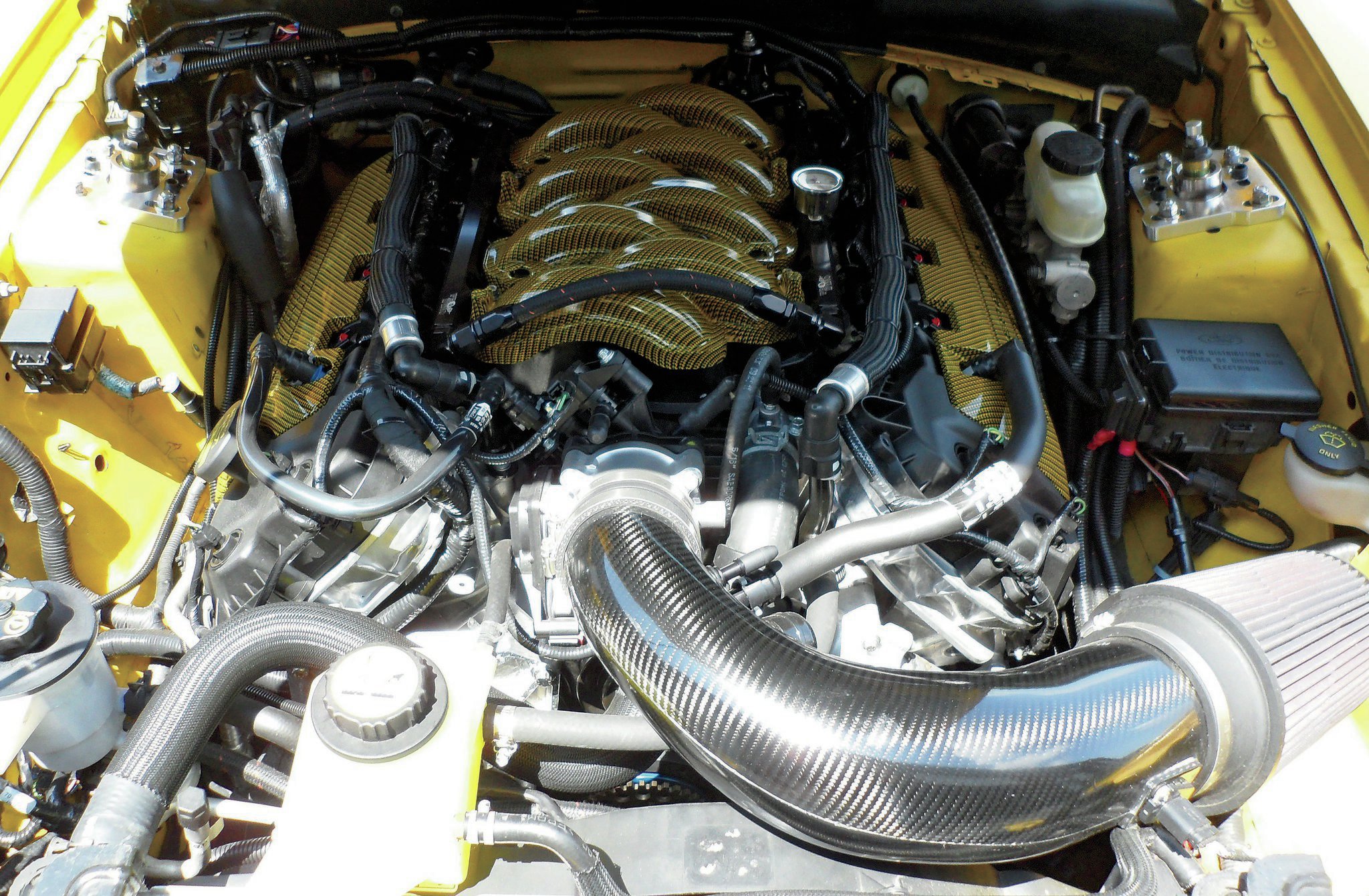 How To Install A Coyote 5 0l Engine On A New Edge Mustang