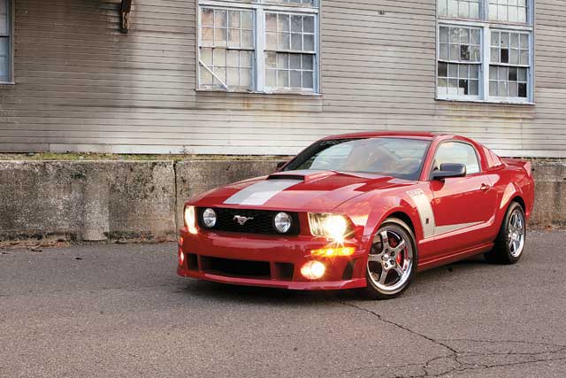 Mmfp_0805_roush_02_z 2008_roush_427R_mustang Front_view