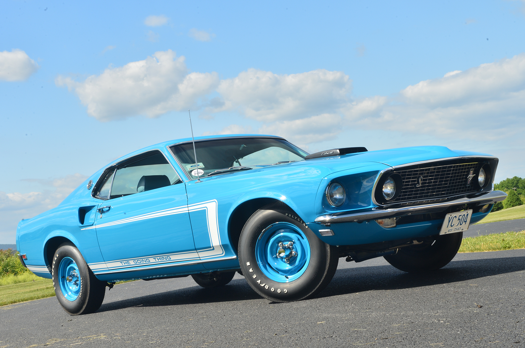 1969 Ford Mustang Front Quarter