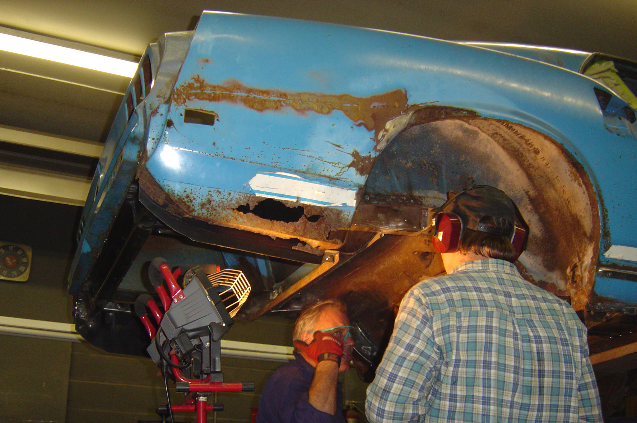 1969 Ford Mustang Rear Framerail