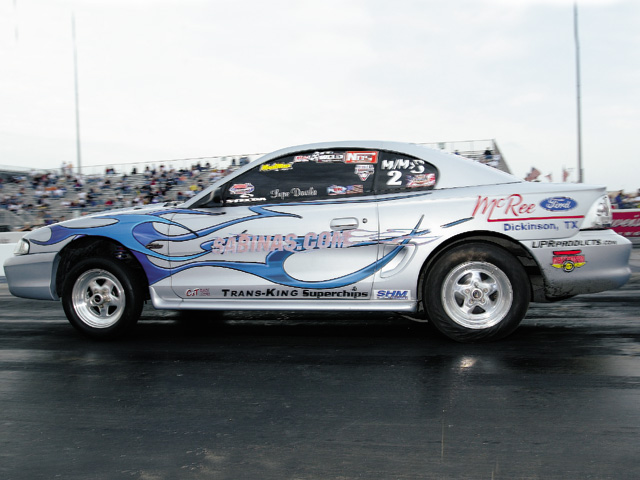0310mm_33z 1996_Ford_Mustang_GT Drivers_Side_View_At_Track