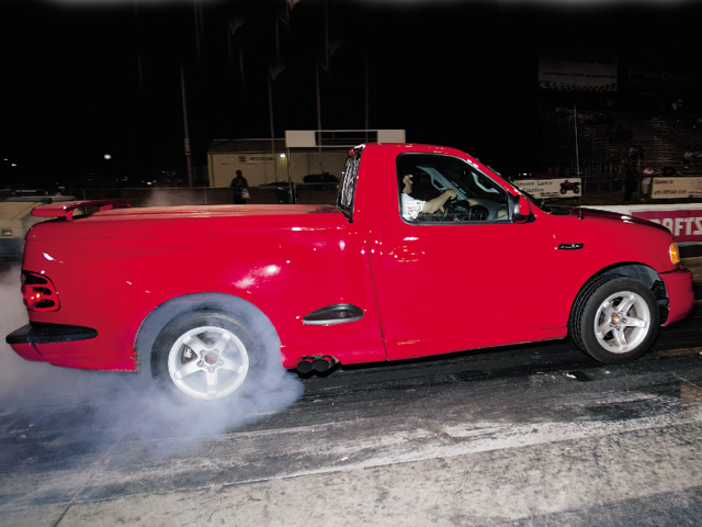 0310mm_37z Ford_Lightning Passengers_Side_View_At_Track