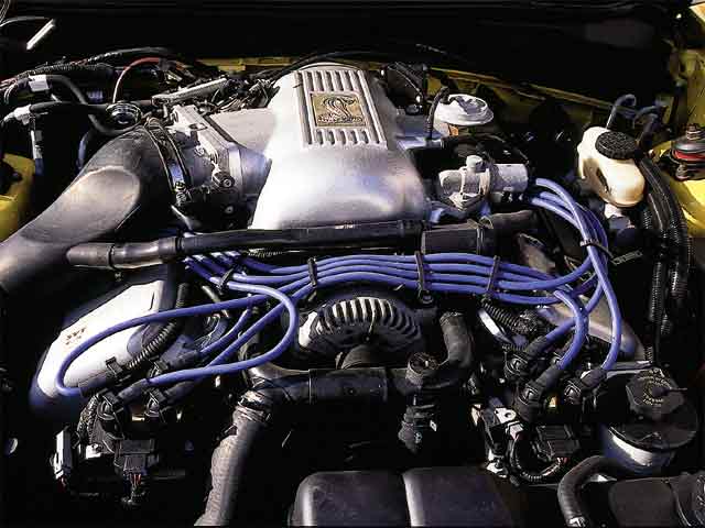0110mmfp_18z 1998_ford_mustang_cobra Engine_view