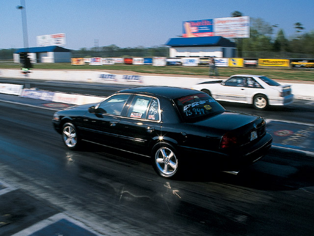 0408mm_10z Ford_Mercury_Marauder Rear_Driver_Side_View_At_Track