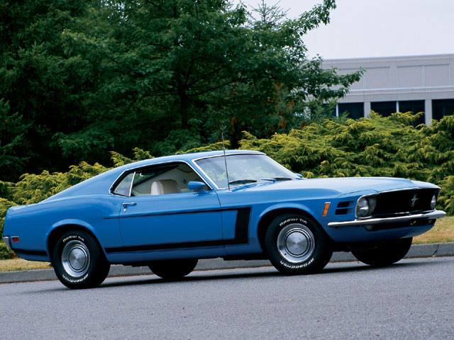 1970 Ford Mustang Grabber Fastback Boss 302 Grabber Blue Persuasion Photo Image Gallery
