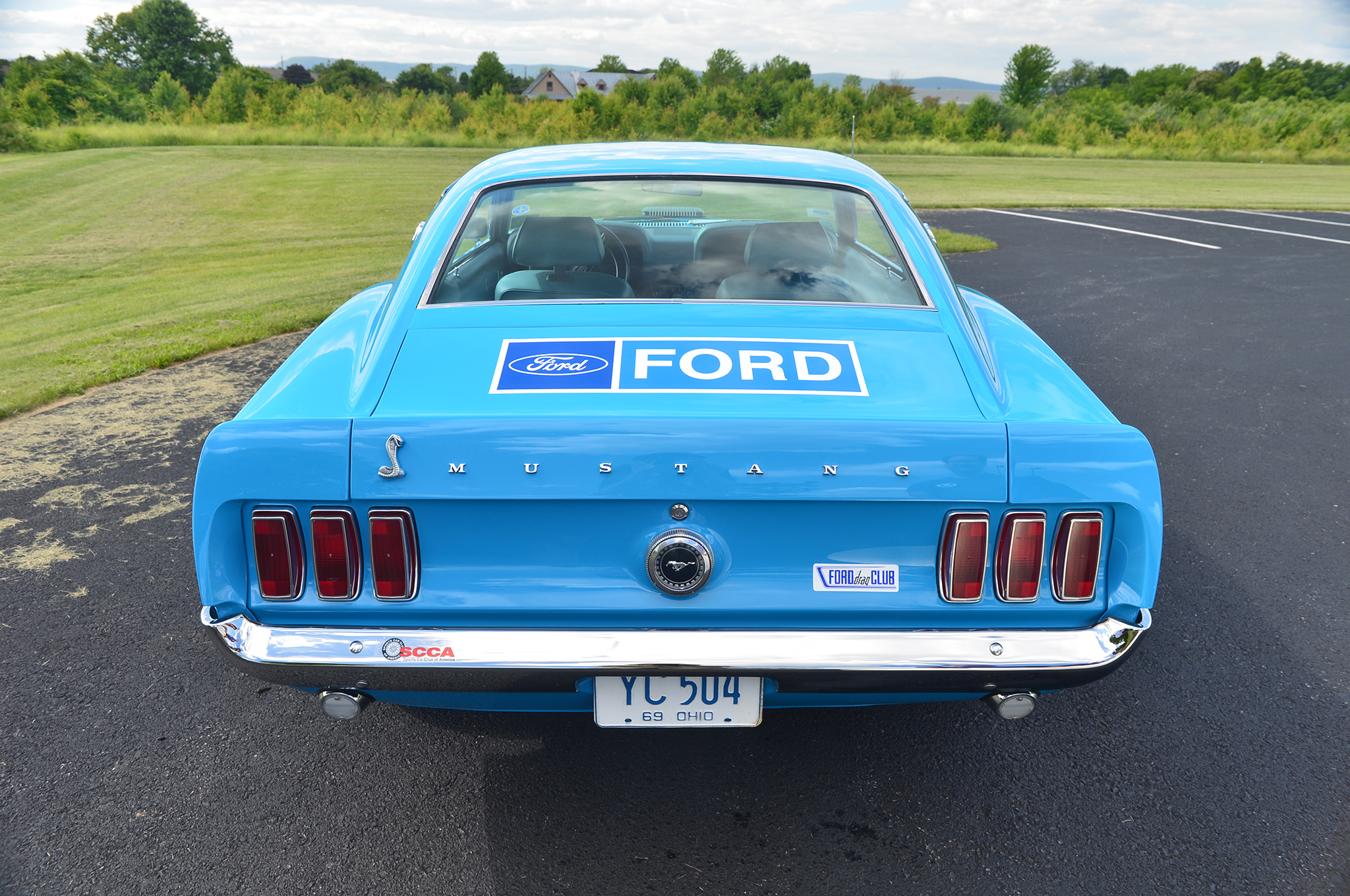 1969 Ford Mustang Taillights